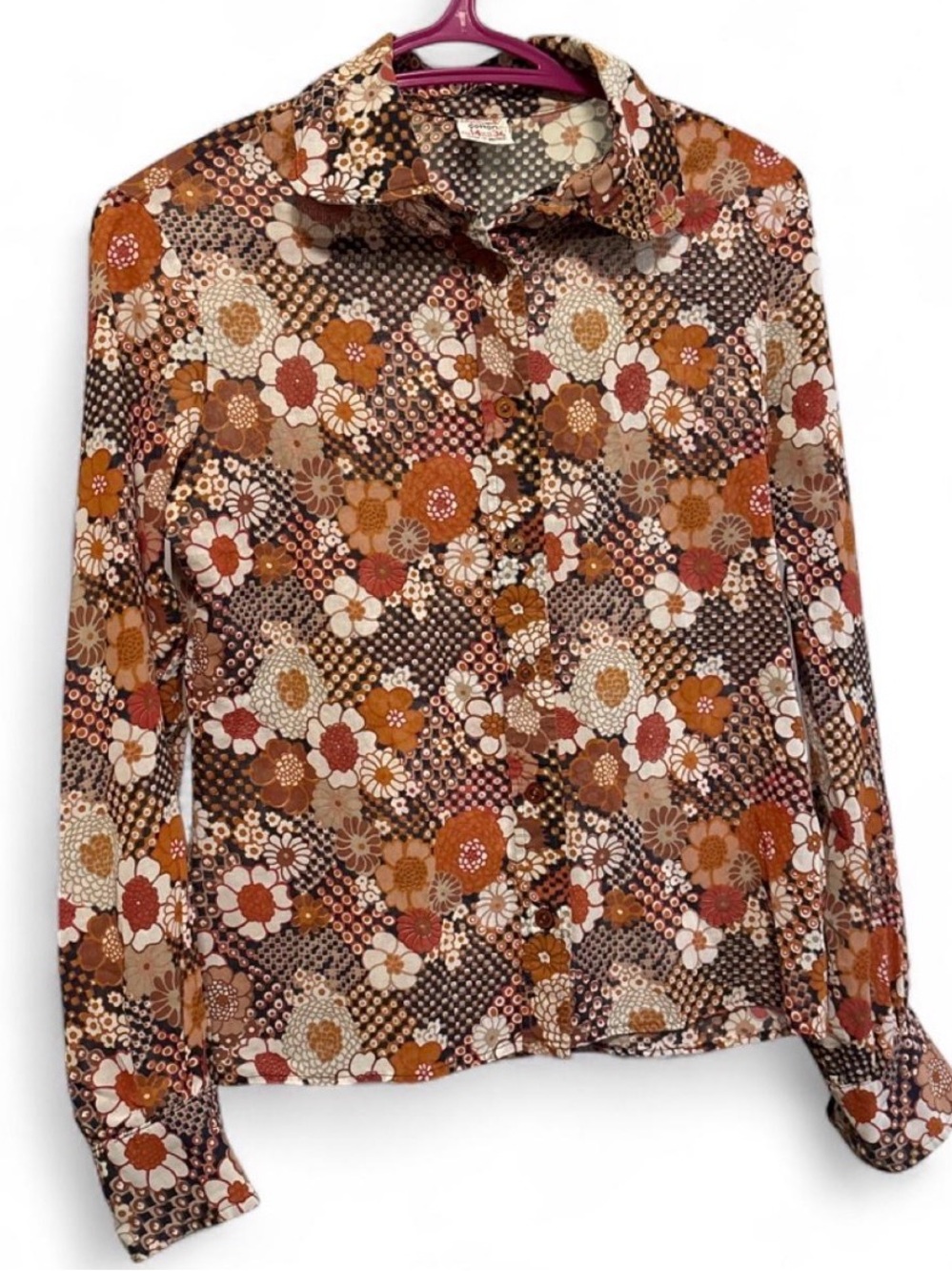 Vintage St. Michael Button-Up Blouse